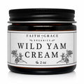 Faith and Grace Organics Wild Yam Cream for Women – Organic Hormone Balance, 2 oz