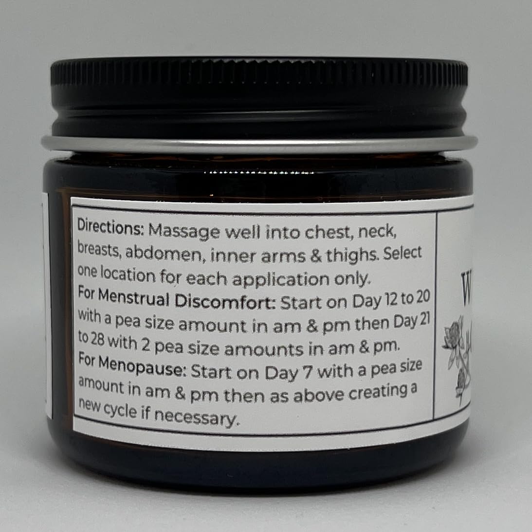 Faith and Grace Organics Wild Yam Cream for Women – Organic Hormone Balance, 2 oz
