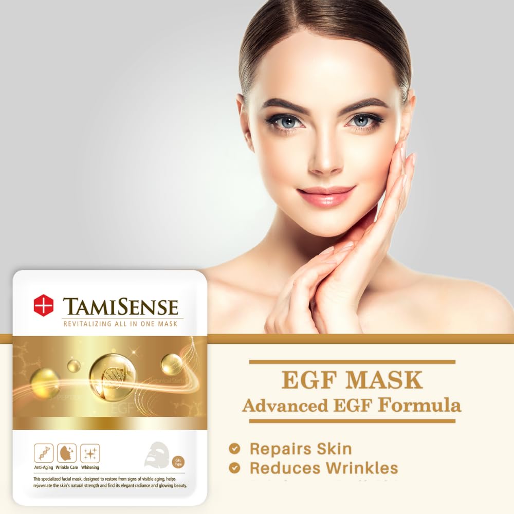 FAMENITY 33ml Essence Sheet Mask – Moisturizing K-Beauty (5 Masks) Rice Extract & Collagen