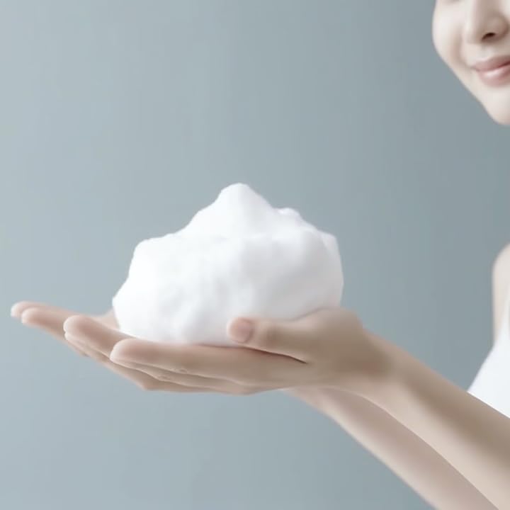 FANCL Facial Cleansing Powder – US Exclusive Powder-to-Foam Cleanser with Agar & Rice Starch