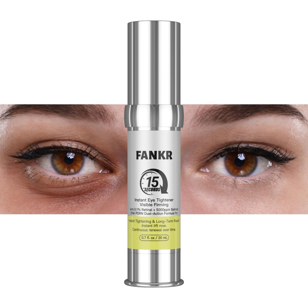 Fankr 15-Second Eye Lift Cream | Sodium DNA, 0.1% Retinal, Caffeine & Peptides