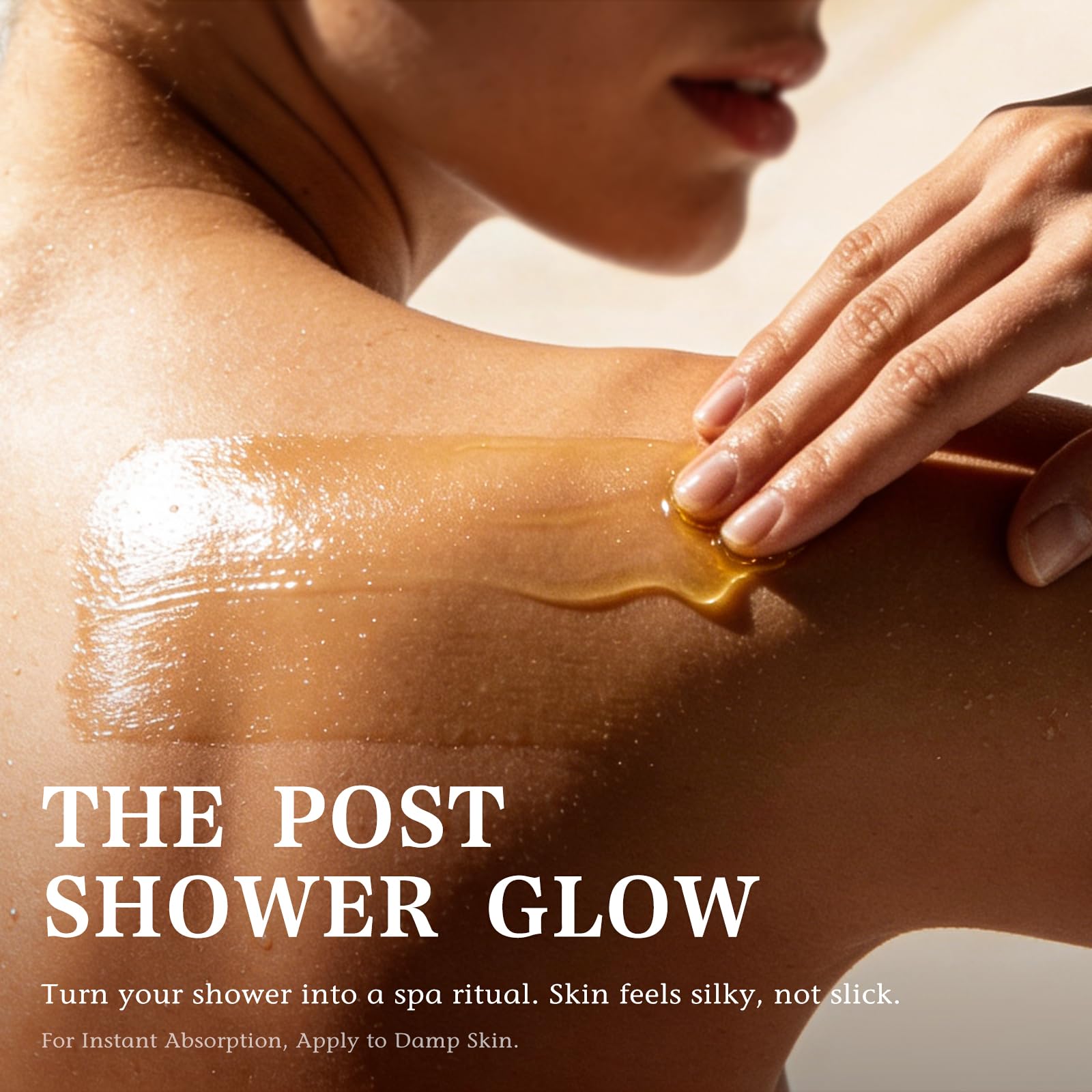 Fankr Desert Silk Body Oil – Instant Absorption, 72H Glow, 3% Cactus Fruit & 6 Botanical Oils, 3.38 fl oz