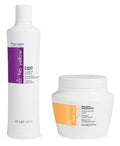 Fanola No Yellow Shampoo 350 ml & Nutri Care Restructuring Mask 500 ml – Hair Care Duo