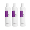Fanola No Yellow Shampoo – Purple Violet Pigments Neutralize Yellow Tones in Platinum, Light Blonde, Gray Hair (11.83 oz, Pack of 3)