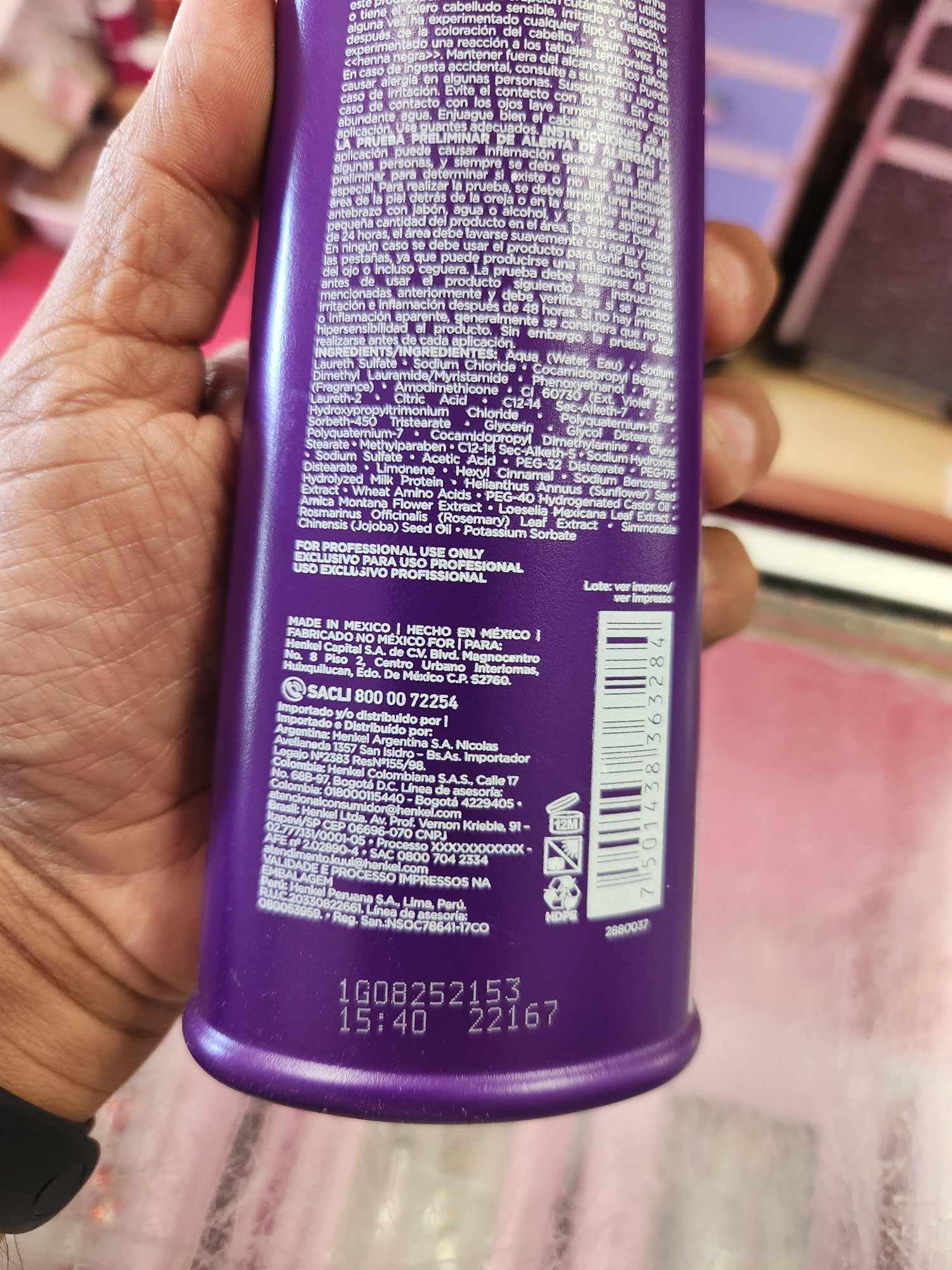 Fantasy Nails Kuul Matizant Shampoo – Purple Tint for Gray, Blond & Bleached Hair (300 ml)