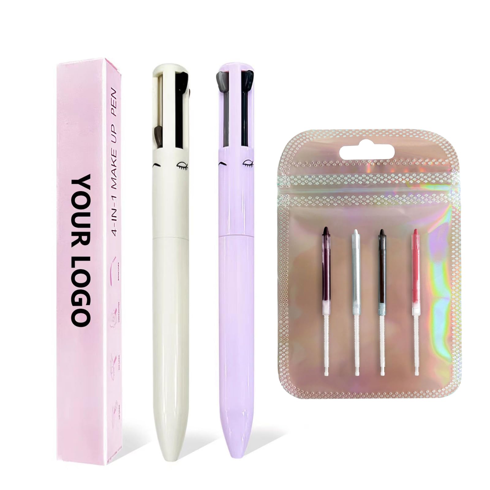 FantasyDay Magic 4-in-1 Makeup Pen | Brow Contour, Highlighter, Concealer & Definer