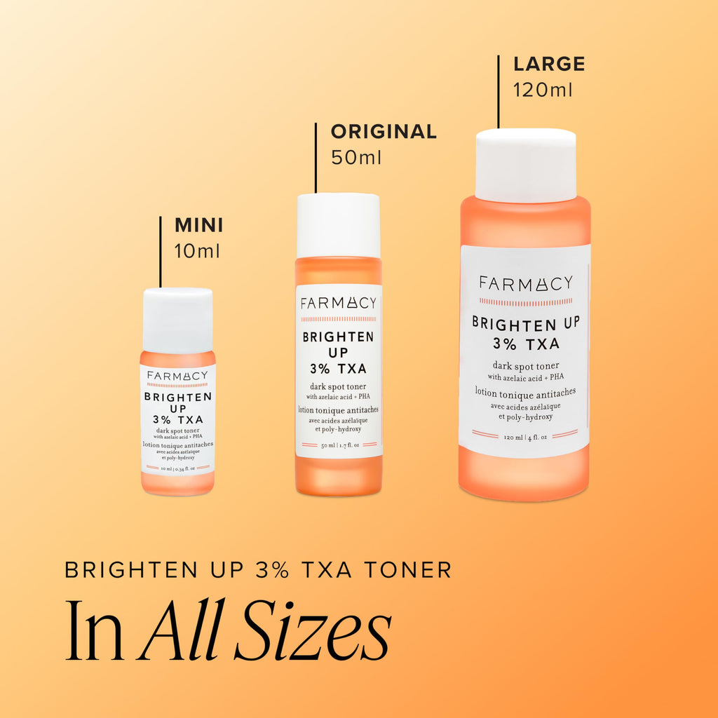 Farmacy 3% TXA Brightening Toner - Dark Spot Corrector with Azelaic Acid + 5% PHA (50ml)