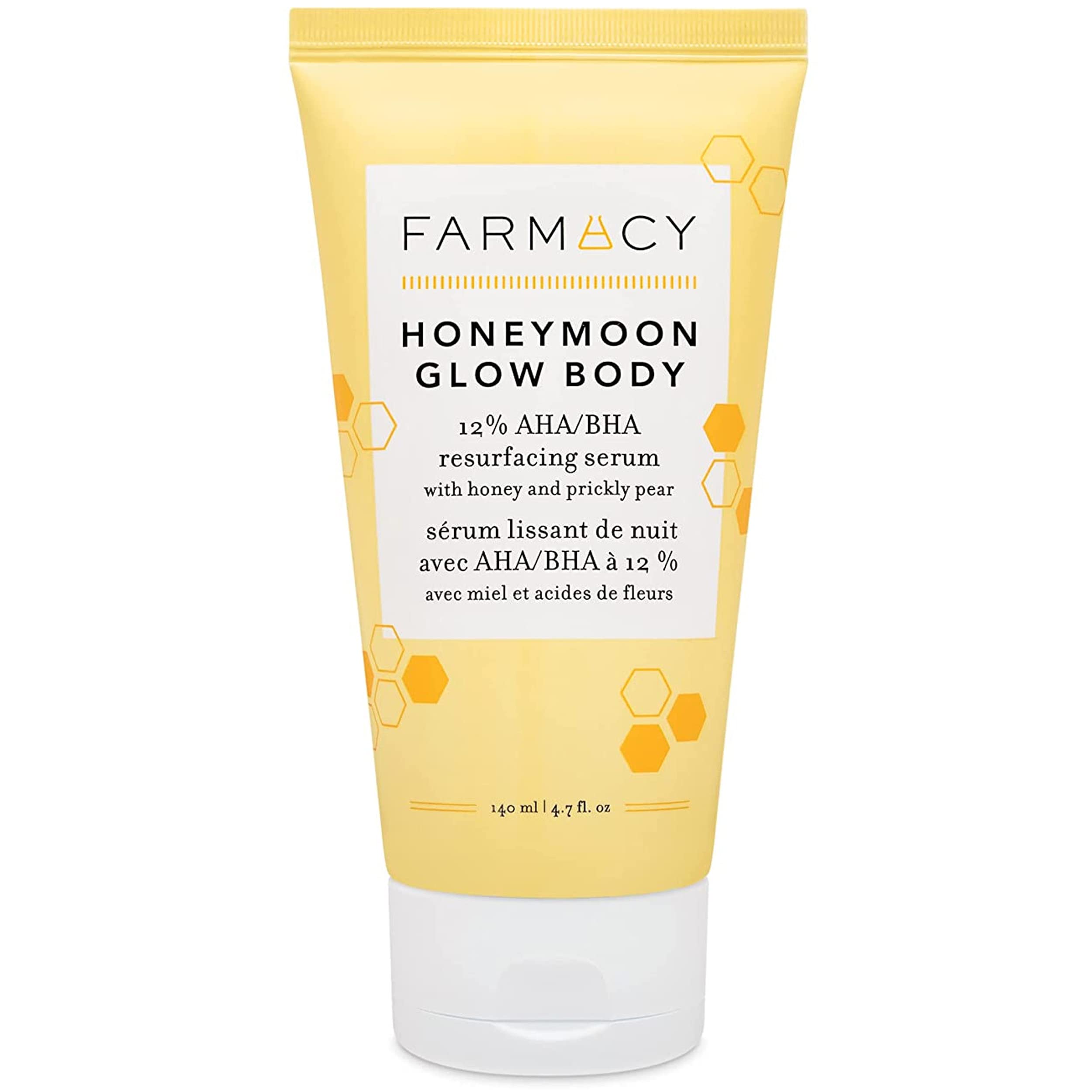 Farmacy Honeymoon Glow Body - AHA/BHA Serum with Hyaluronic Acid