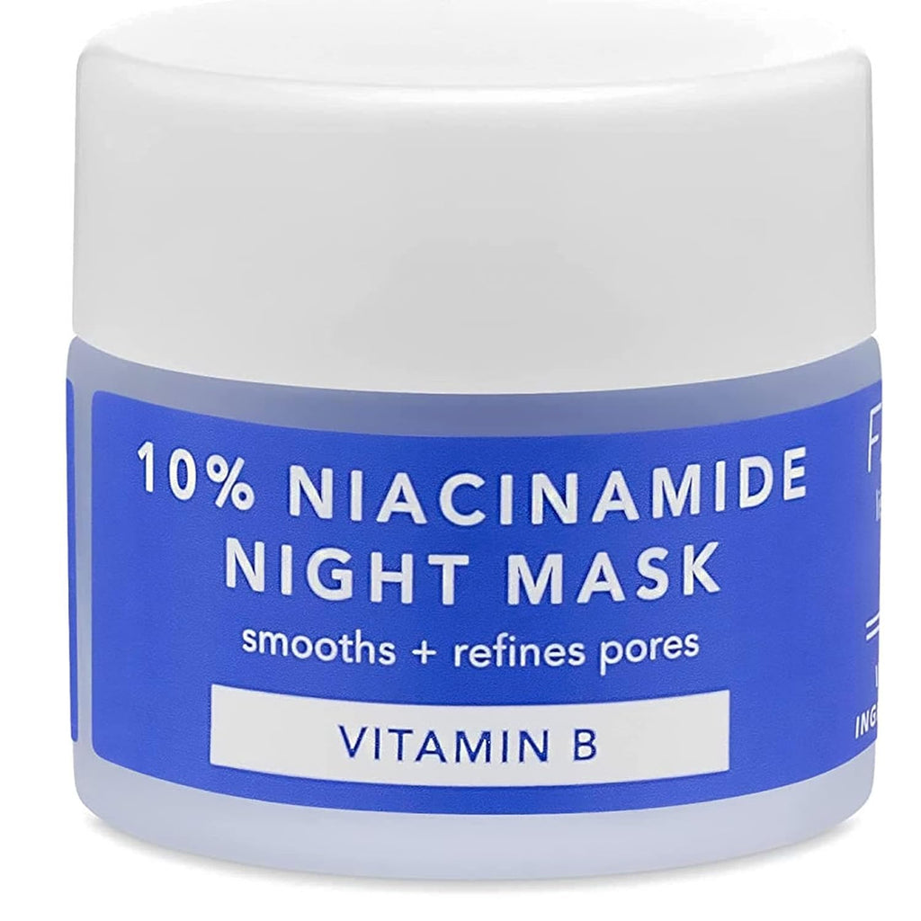 Farmacy Niacinamide Overnight Mask – Pore Refining, 10% Niacinamide, 3% Panthenol + Blueberry Seed Oil (9ml)
