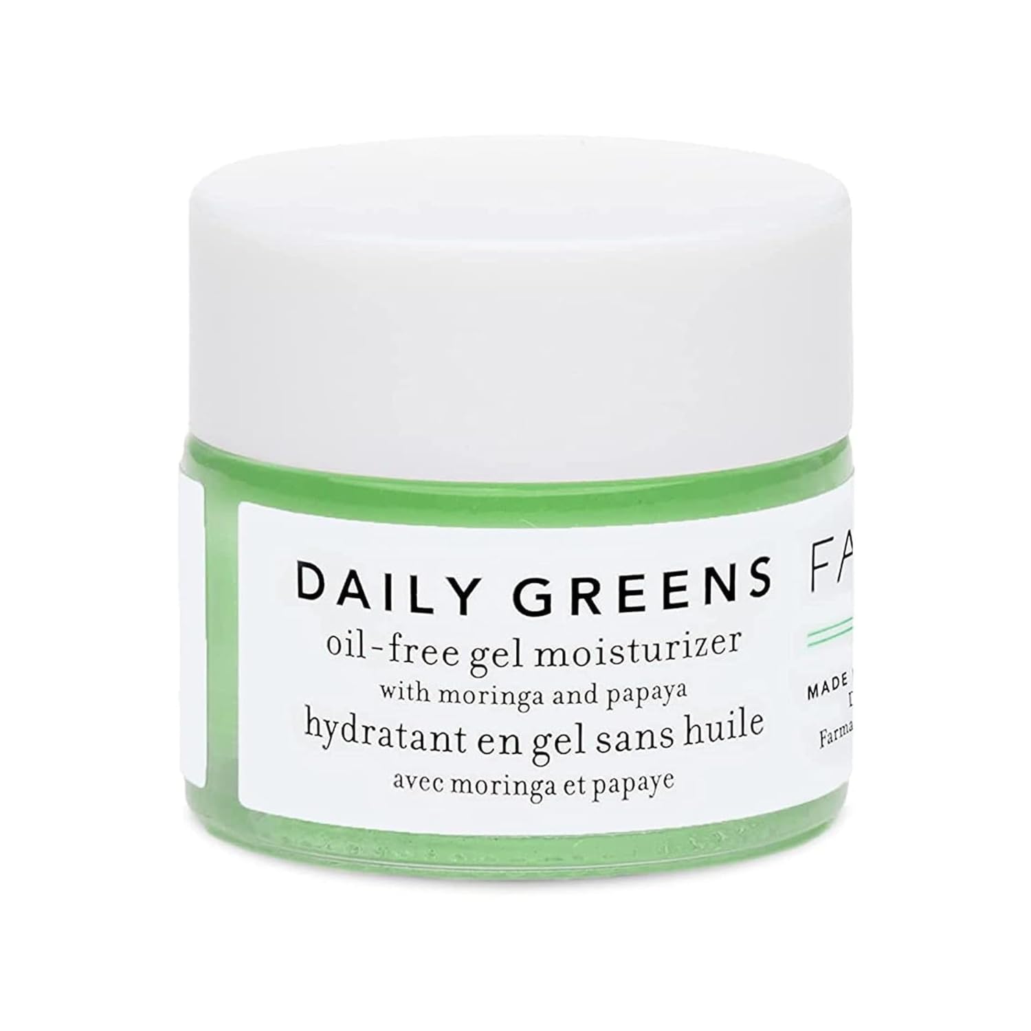 Farmacy Travel Face Moisturizer – Oil-Free Hydration with Hyaluronic & Polyglutamic Acids | Fragrance-Free