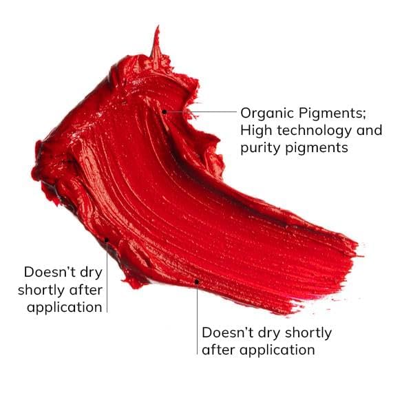 Farmasi Matte Liquid Lipstick Red Love – Long-Lasting, Ultra-Comfortable Color