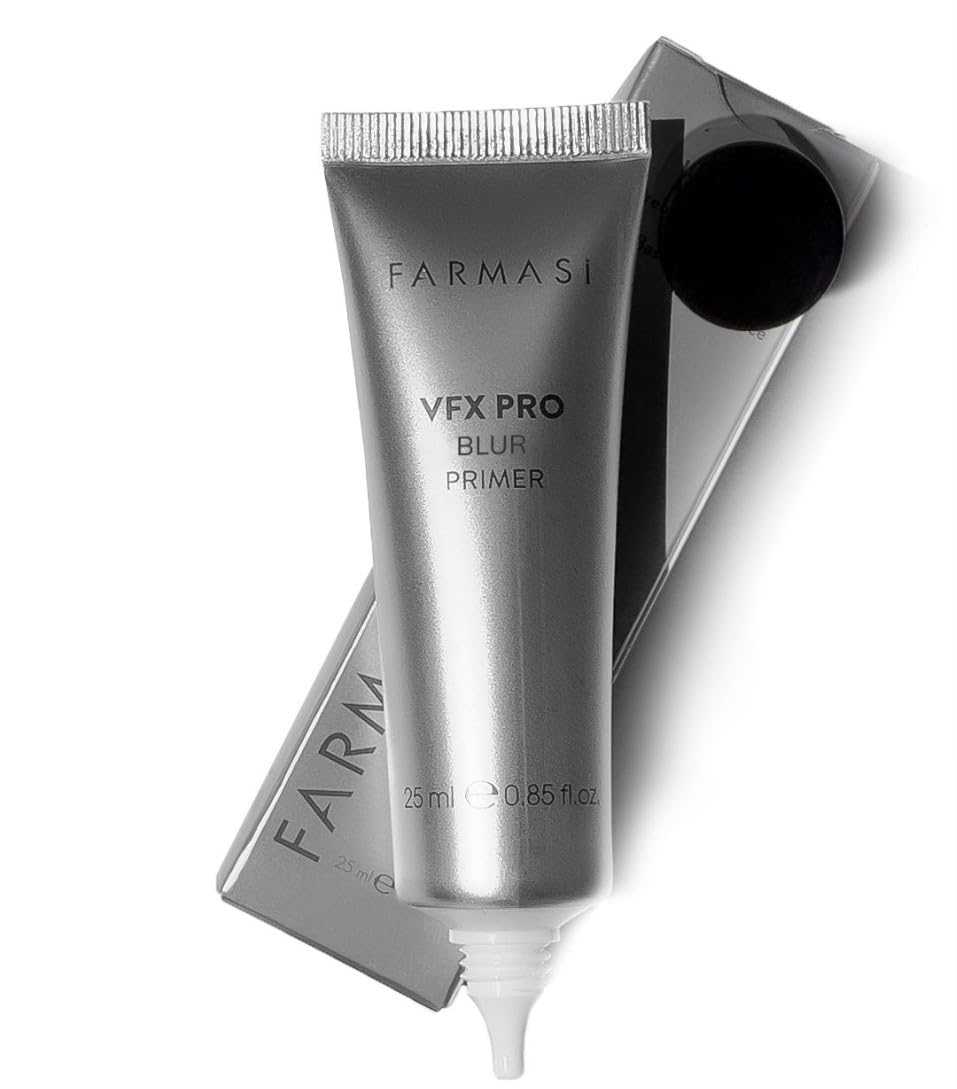 FARMASi VFX Pro Natural Beige Foundation & Primer Set | Breathable, Full-Coverage Makeup