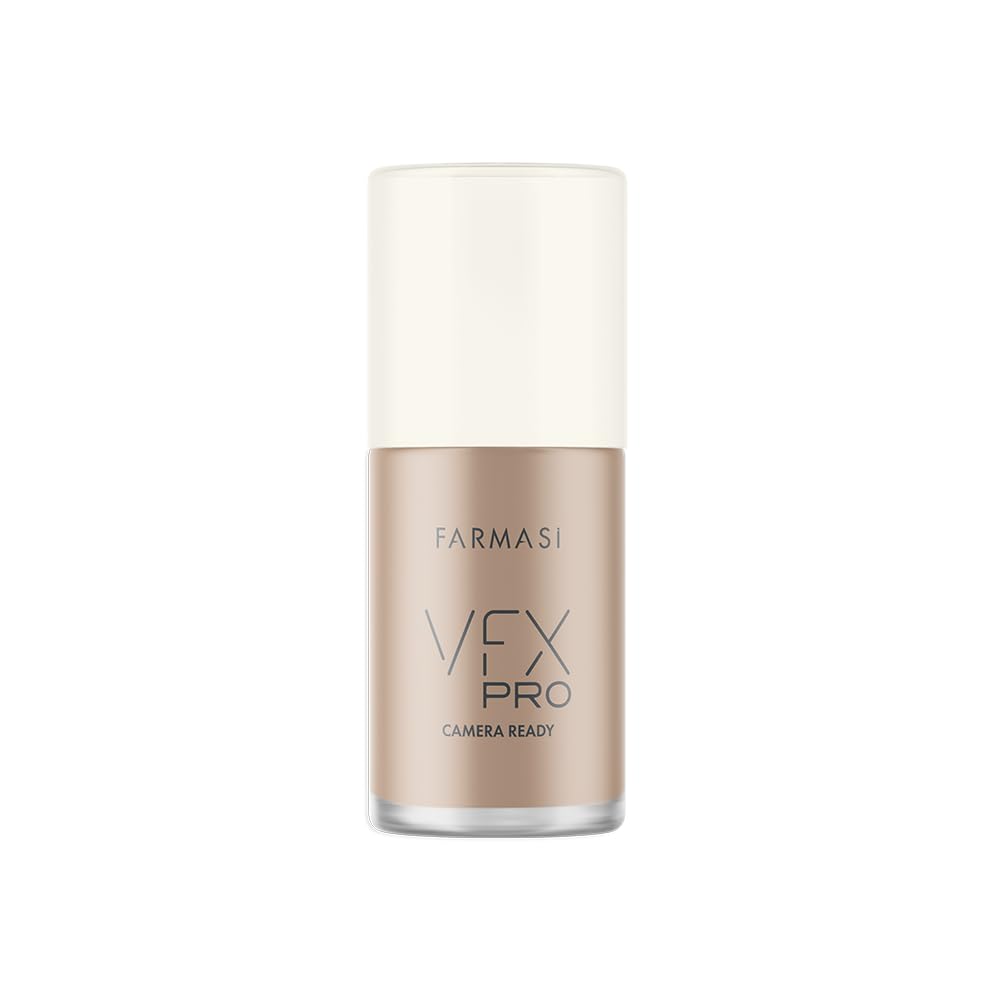 FARMASi VFX Pro Natural Beige Foundation & Primer Set | Breathable, Full-Coverage Makeup