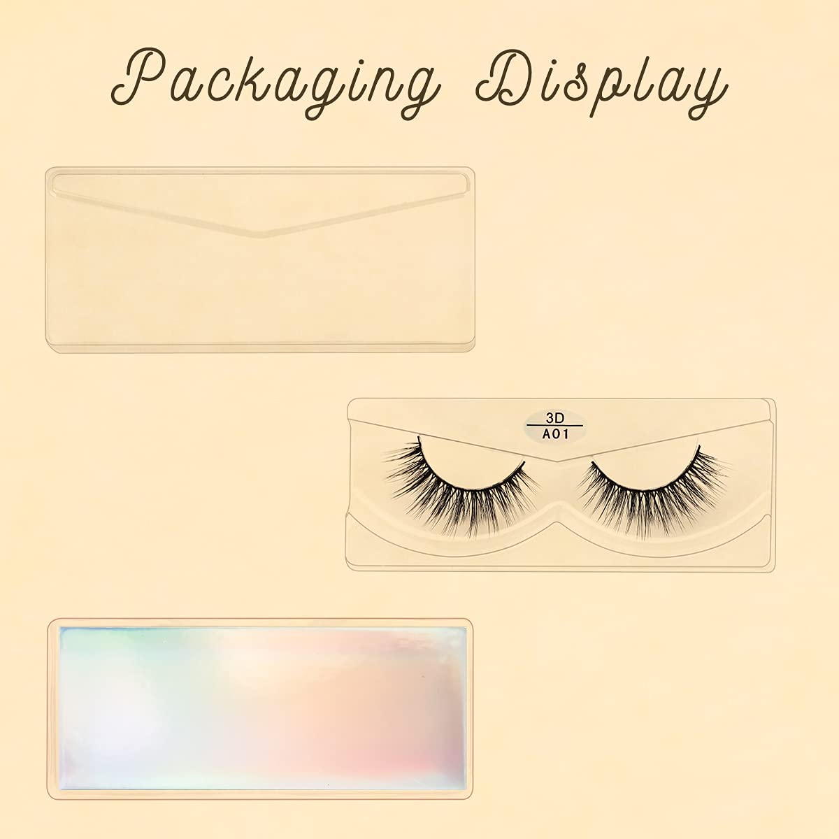 FARRED Wholesale False Lashes – 10 Styles, 10 Pairs, Medium Length Vegan Lashes, Bulk