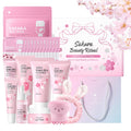 Fashion Base Sakura Skincare Set – 33-Piece Teen & Women Facial Care Kit