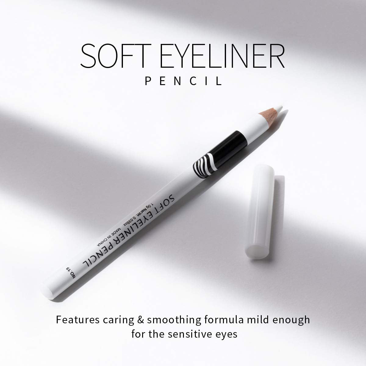 Fashionwu White Eyeliner Pencil – Waterproof, Long-Lasting, Multi-Purpose Eye Makeup Tool (48pcs)