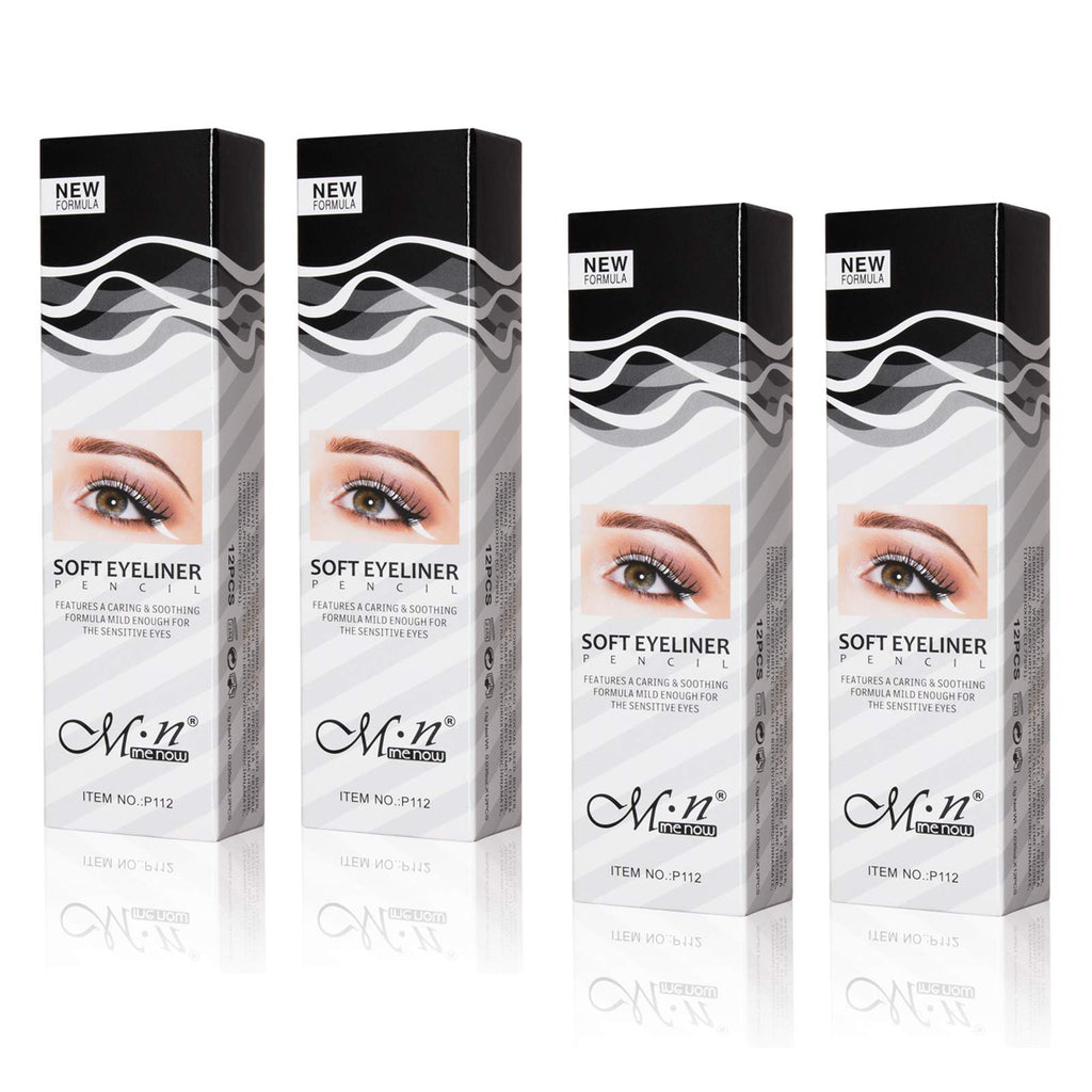 Fashionwu White Eyeliner Pencil – Waterproof, Long-Lasting, Multi-Purpose Eye Makeup Tool (48pcs)
