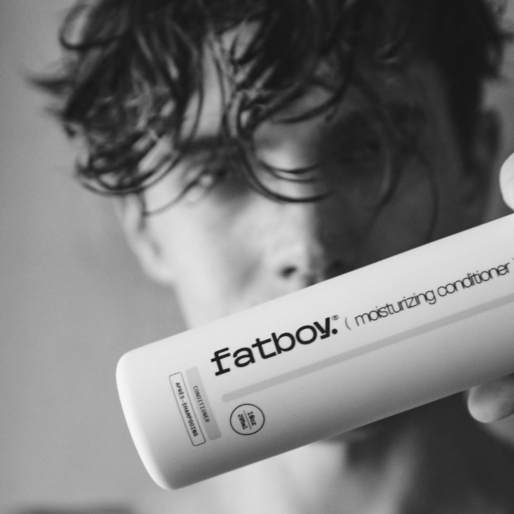 Fatboy Moisturizing Conditioner - Coconut & Avocado Oil, Lightweight Daily Care for All Hair Types