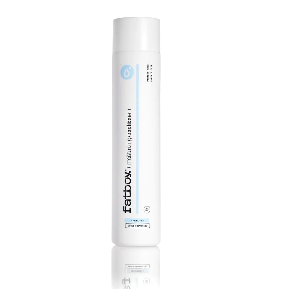 Fatboy Moisturizing Conditioner - Coconut & Avocado Oil, Lightweight Daily Care for All Hair Types