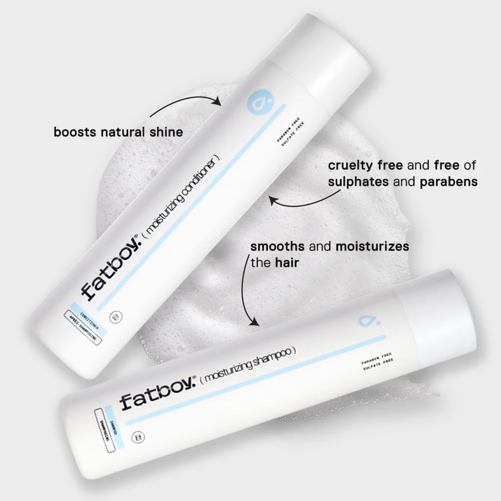 Fatboy Moisturizing Shampoo – Hydrating Daily Hair Care for All Hair Types
