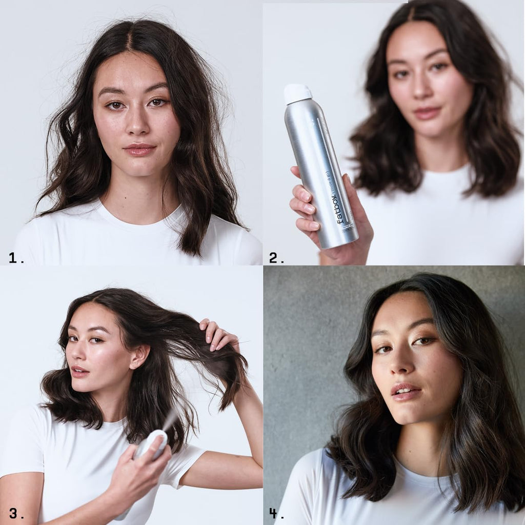 Fatboy Tousle & Go Hair Spray – Lightweight Texture & Volume with Aloe Vera & Sunflower Seed Extract (6 Oz)