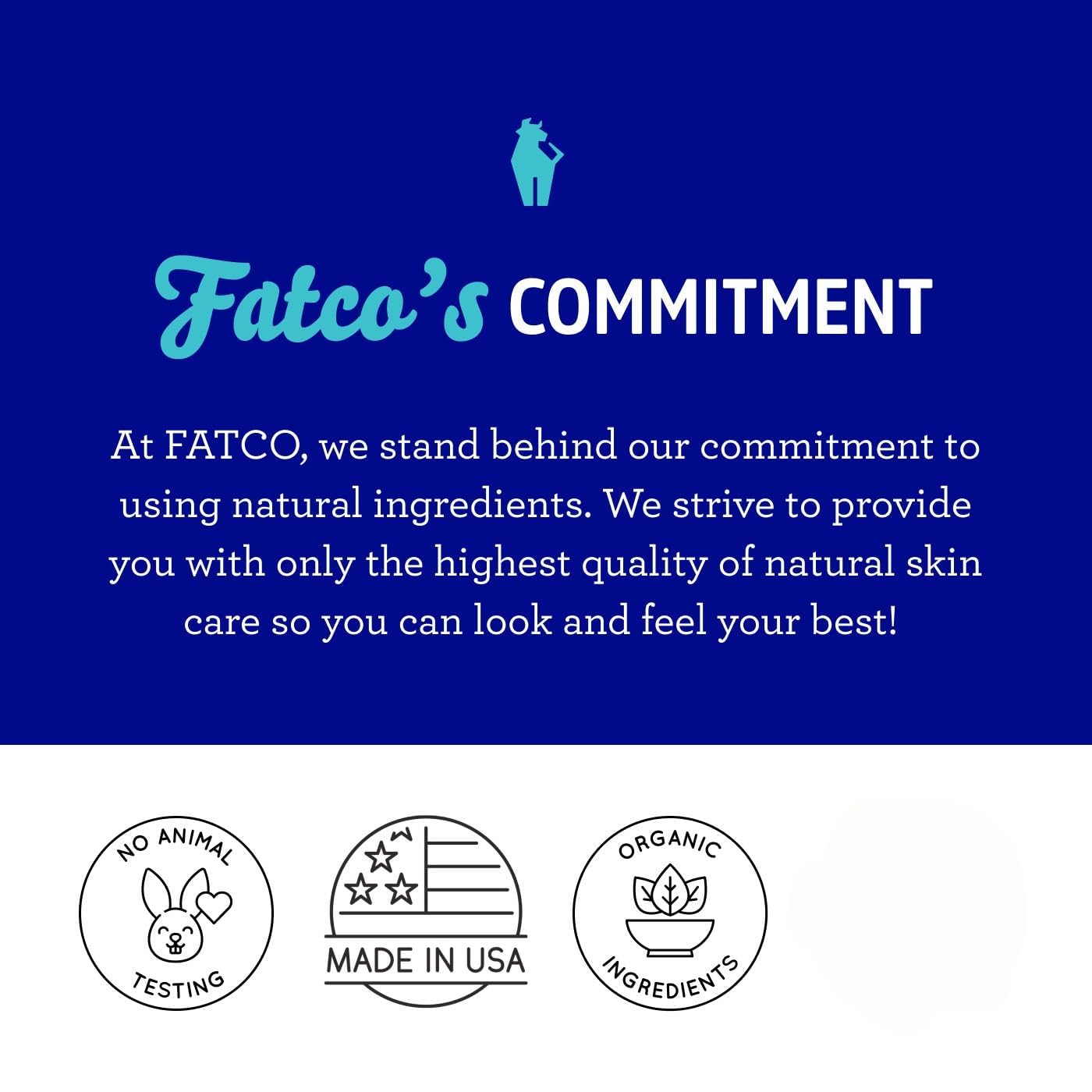 FATCO Stank Stop All Natural Deodorant with Tallow & Coconut Oil – Lavender + Sage (1.7 oz)