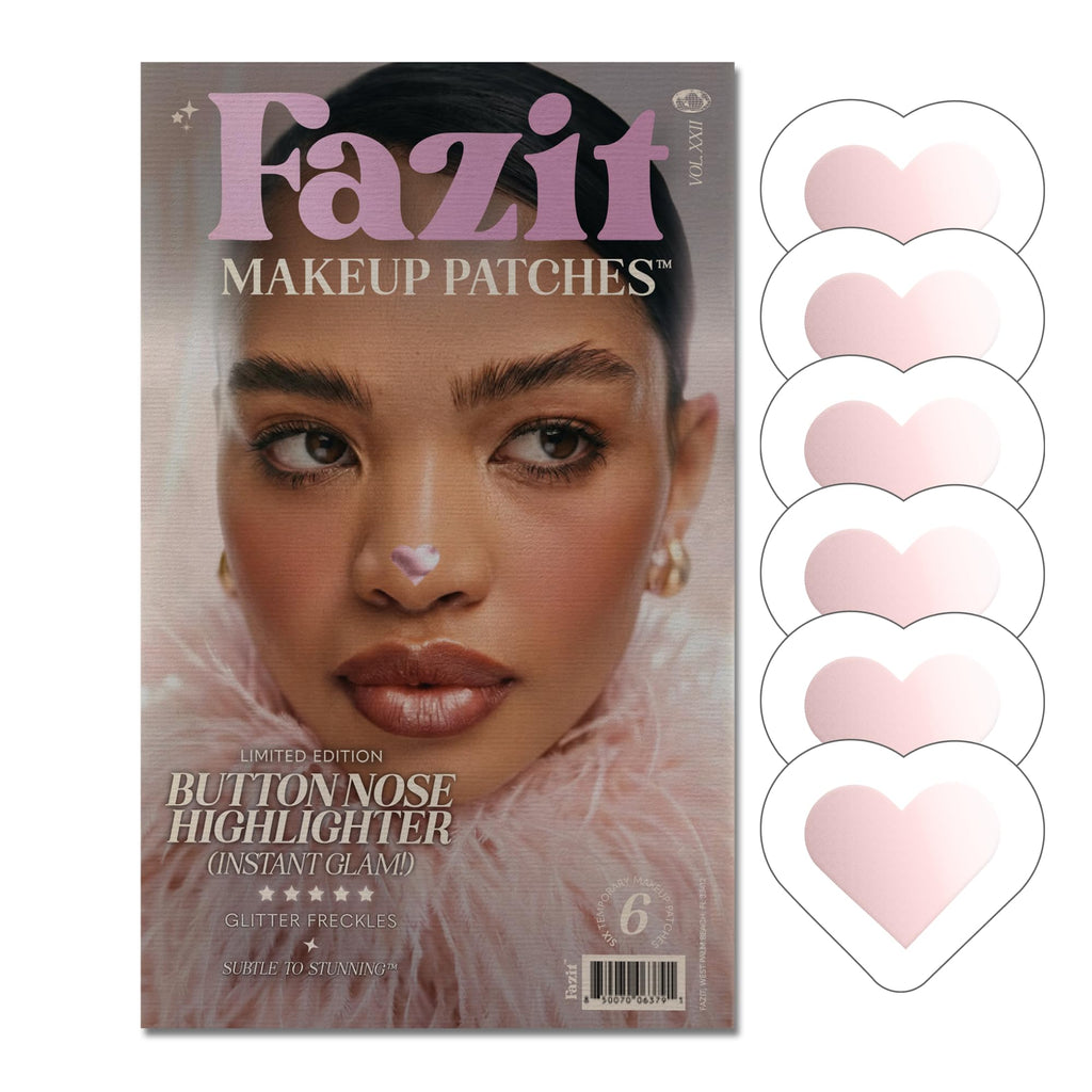 Fazit Makeup Patches - Button Nose Highlighter | Glow Up Patches