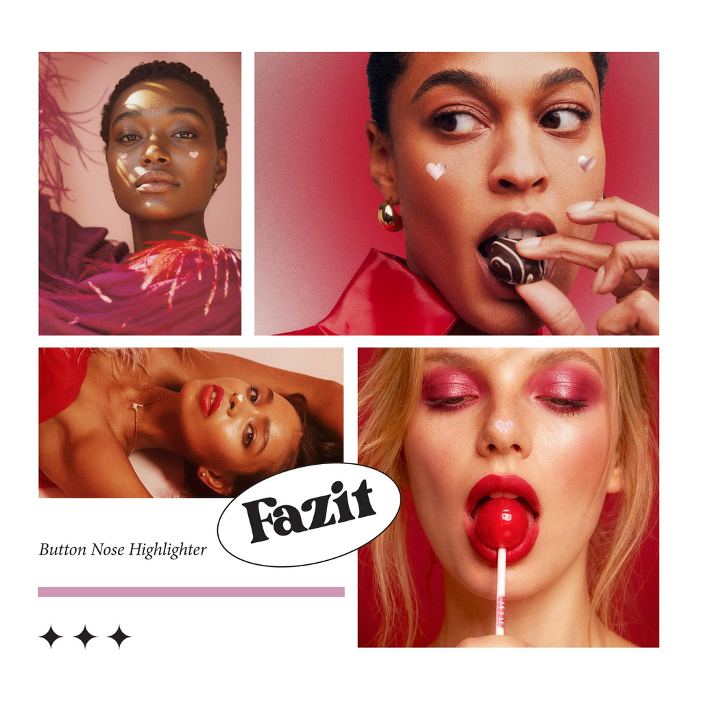 Fazit Makeup Patches - Button Nose Highlighter | Glow Up Patches