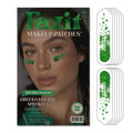 Fazit Green Game Day Makeup Patches – Glow Up Glitter Speckles