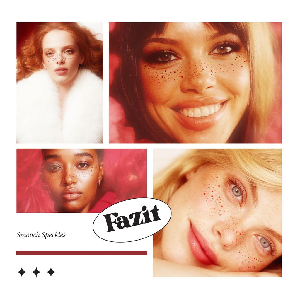 Fazit Makeup Patches - Smooch Speckles | Glow Up Glitter Patches for Women