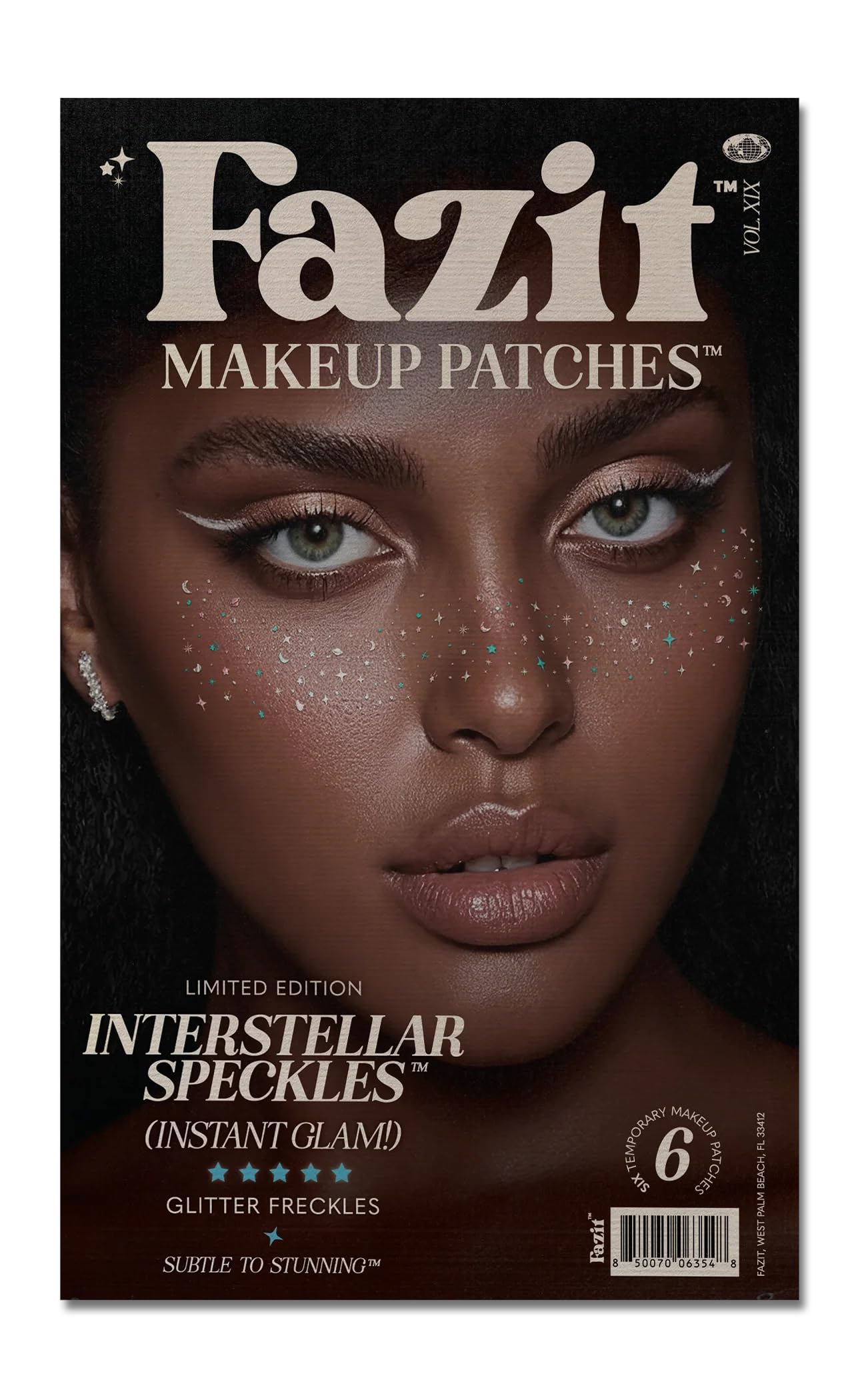 Fazit Makeup Patches - Halloween Interstellar Eye Speckles Glitter Patches for Women