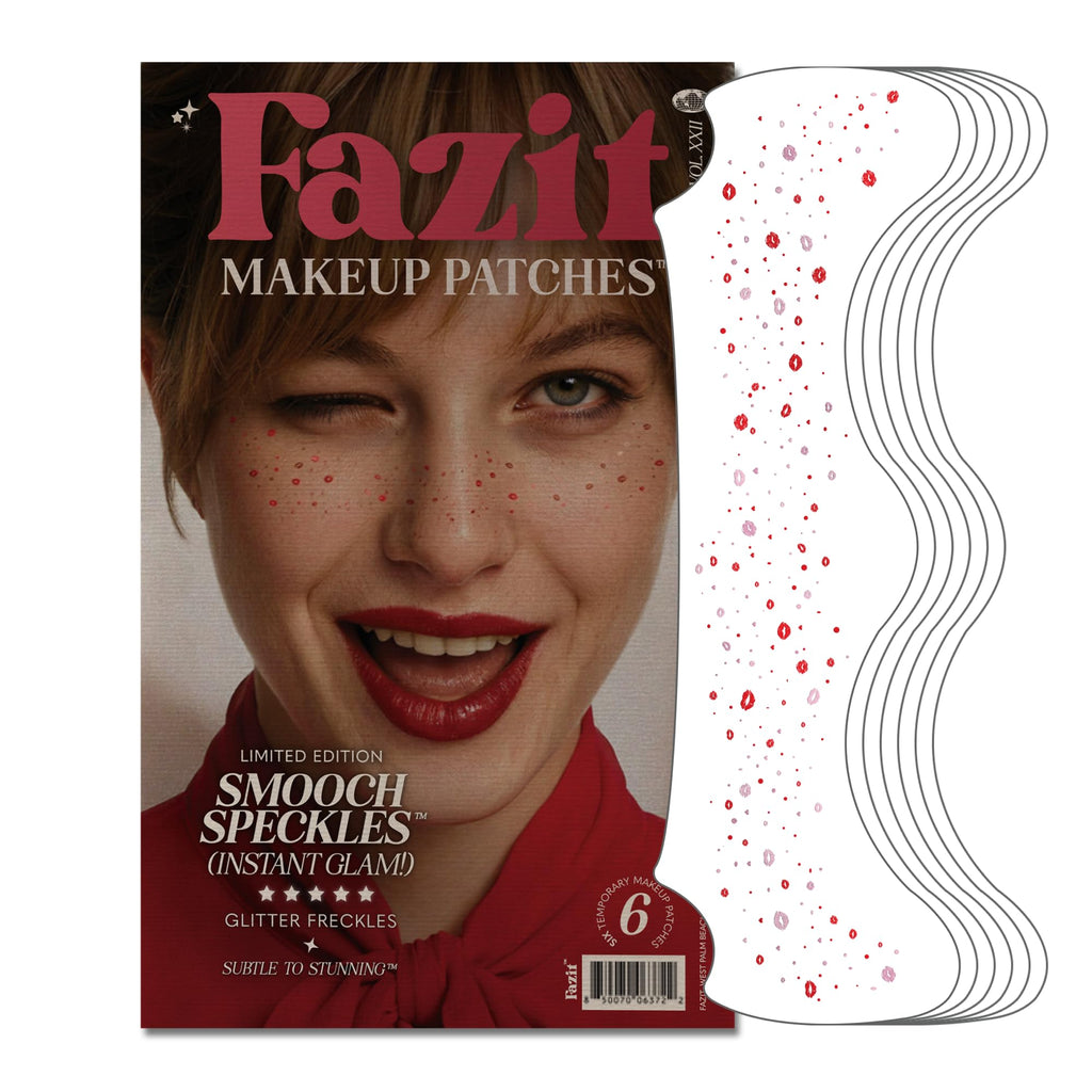 Fazit Makeup Patches - Smooch Speckles | Glow Up Glitter Patches for Women