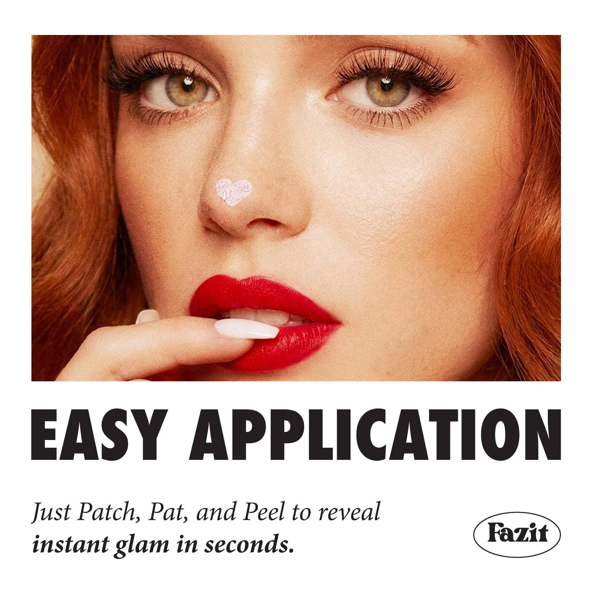Fazit Makeup Patches - Button Nose Highlighter | Glow Up Patches