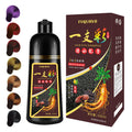 Fedulili 3-in-1 Hair Dye Shampoo – 100% Gray Coverage (Dark Wine Red Burgundy, 500ml)