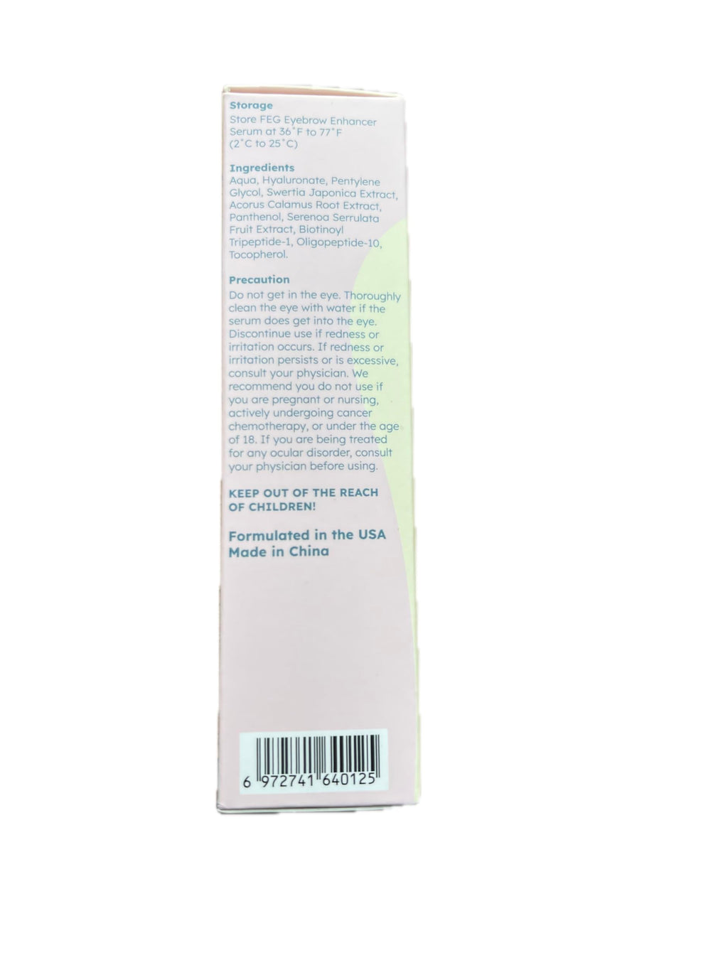 FEG Eyebrow Enhancer Serum – 2-Pack (3ml Each) for Fuller Brows