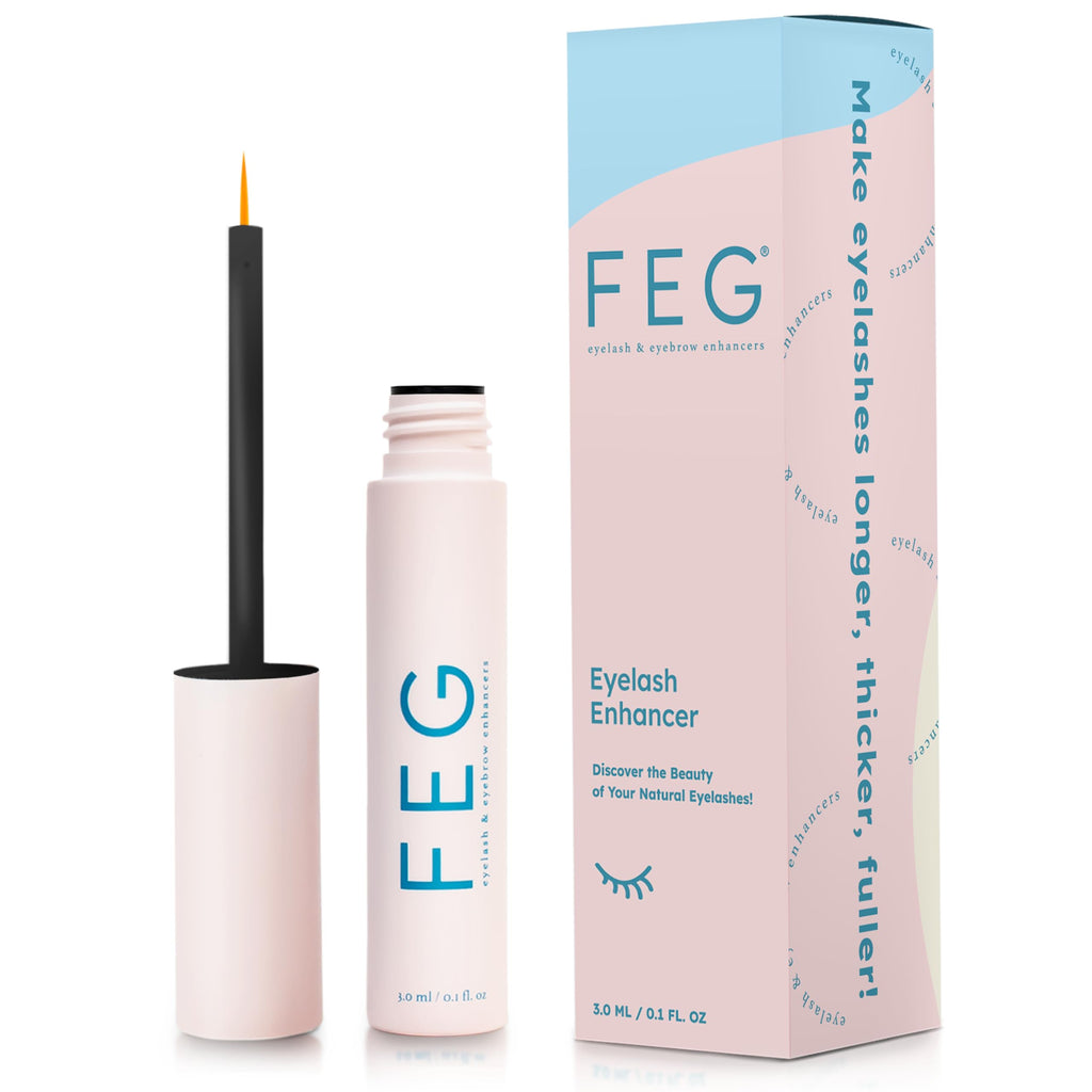 FEG Eyelash Growth Serum – Longer, Darker Lashes & Brows (Single Pack)