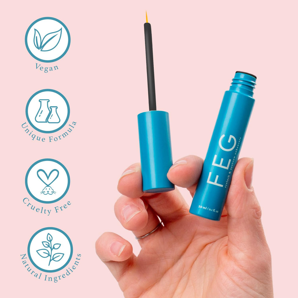 FEG Pro Advanced Natural Eyelash Enhancer Serum | Extra Strength Growth, 3ml