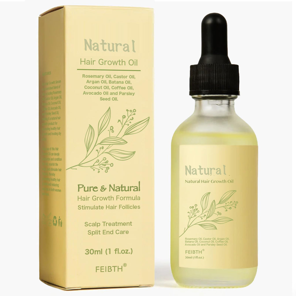 FEIBTH Natural Hair Growth Oil – Batana & Rosemary, 1 fl oz