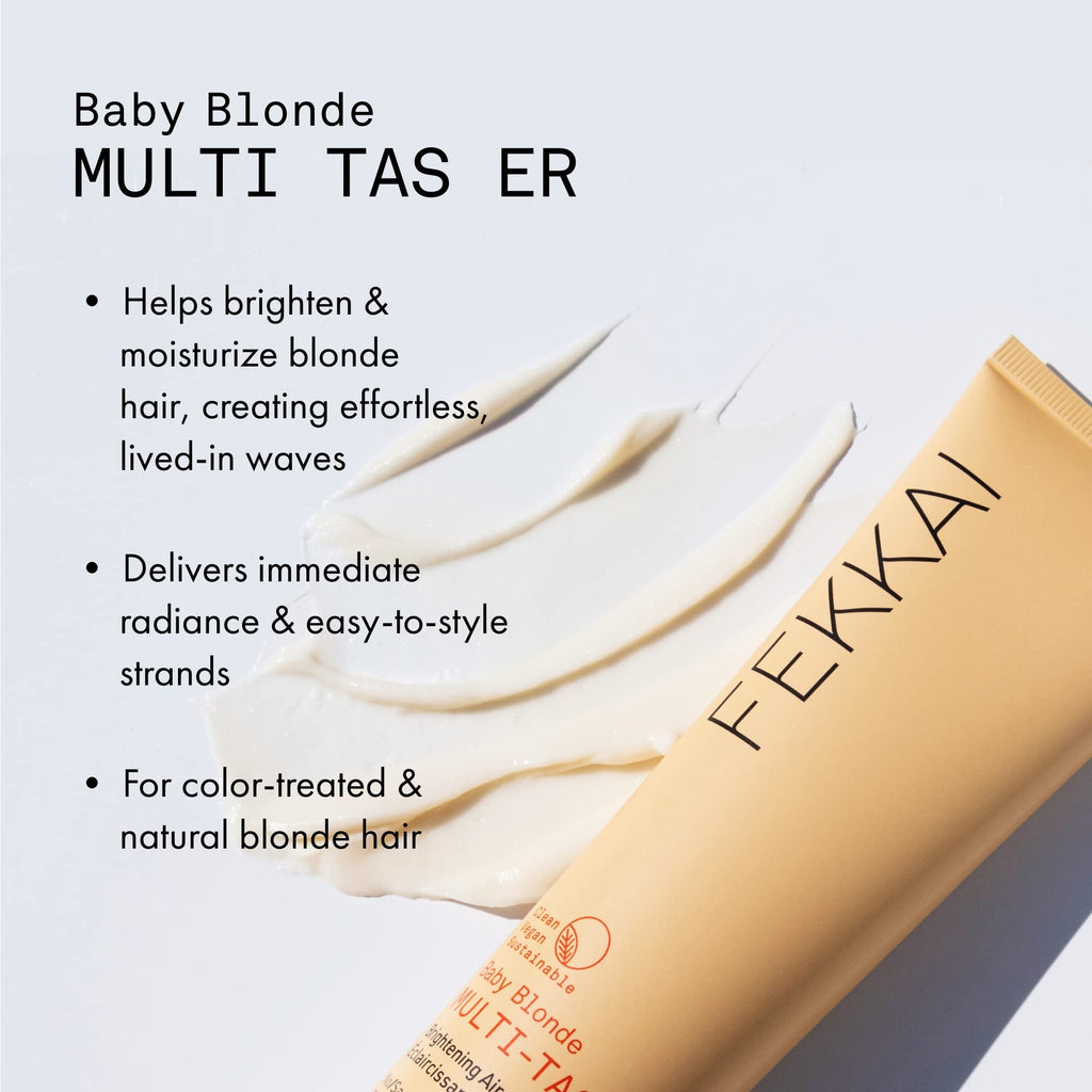 Fekkai Baby Blonde Brightening Air-Dry Creme – 5 oz | Salon-Grade, Vegan & Cruelty-Free