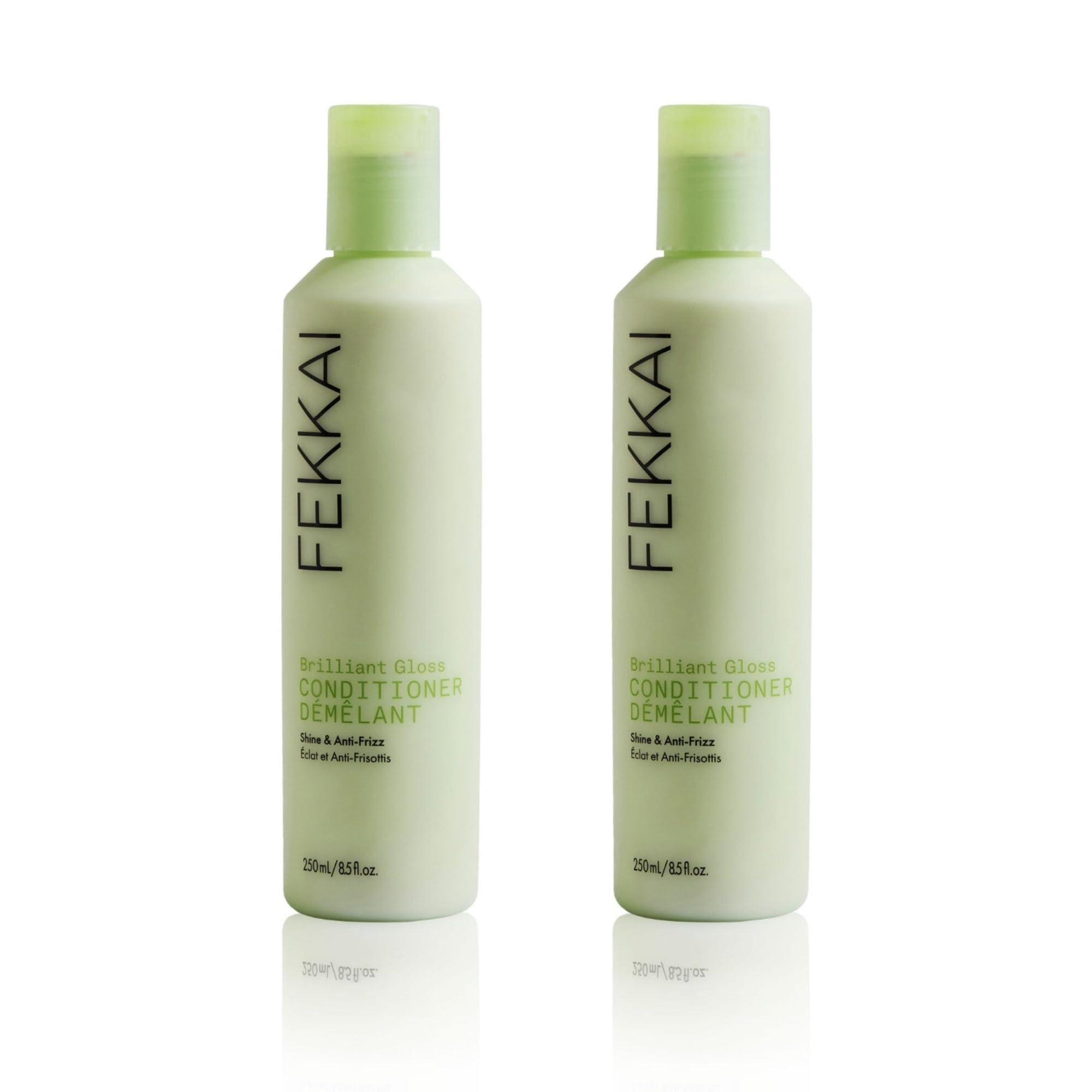 Fekkai Brilliant Gloss Conditioner - 8.5 oz, Pack of 2 | 4X Shine, Sulfate-Free, Vegan