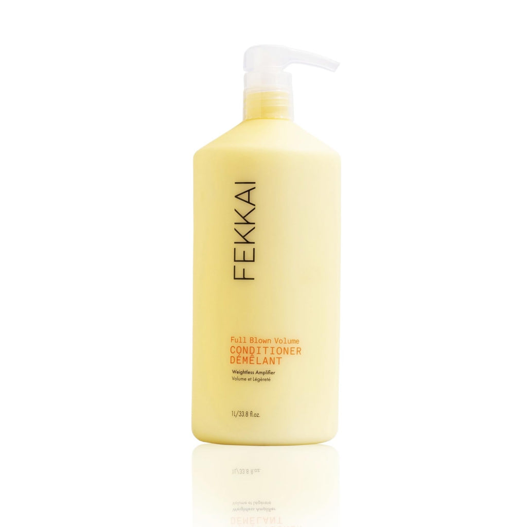 FEKKAI Full Blown Volume Conditioner - 1L | 2x Volume for Up to 8 Hours | Vegan & Cruelty-Free