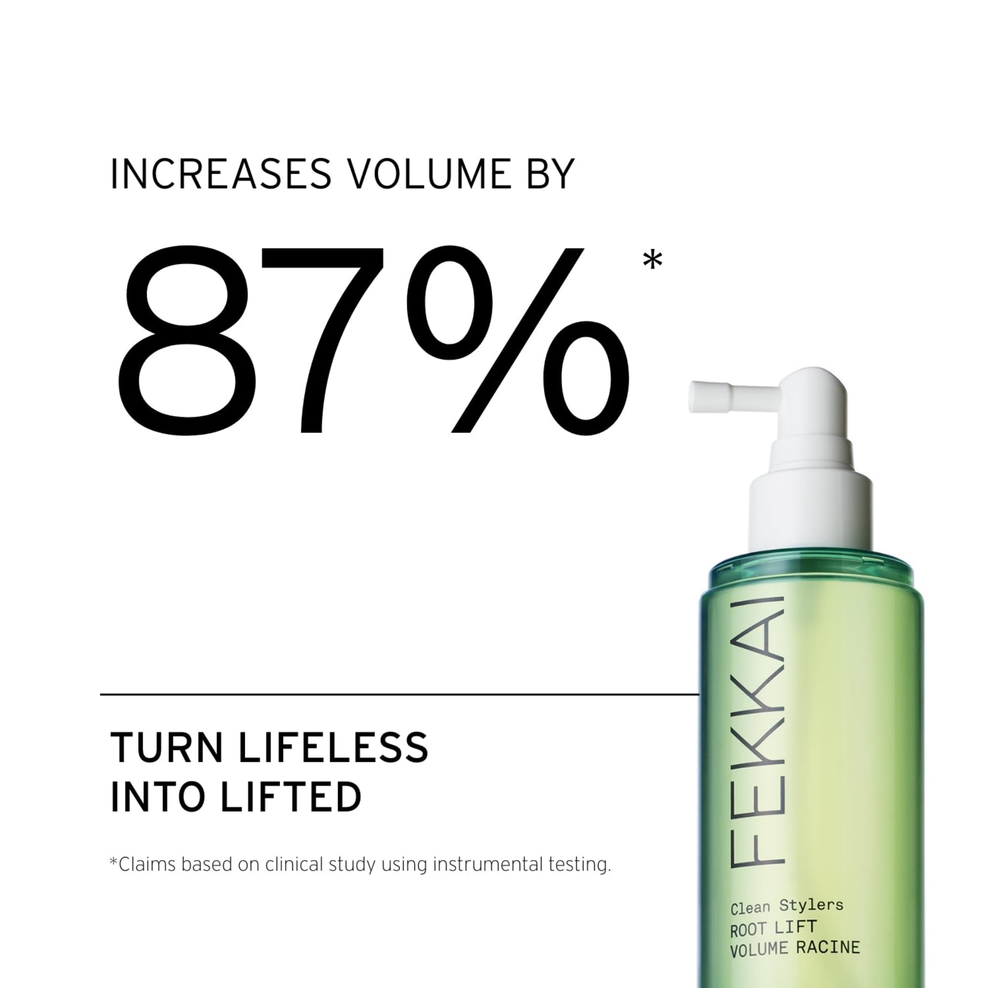 Fekkai Clean Stylers Root Lift Volume Spray – 1.62 oz x2 | 450°F Heat Protection | Vegan & Cruelty-Free