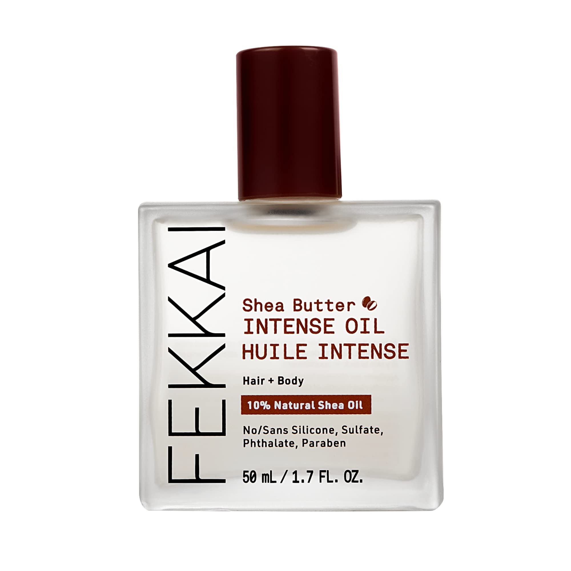 Fekkai Shea Butter Intense Oil – Hydrates Hair & Skin, 50 mL, Vegan & Cruelty-Free