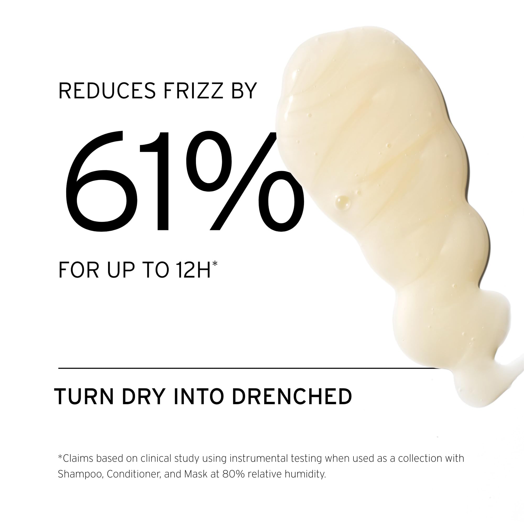 Fekkai Shea Butter Shampoo – 1L | Deep Moisture, Softness & Shine | Frizz Reduction 61% up to 12H | Sulfate-Free, Paraben-Free, Phthalate-Free | Vegan, Cruelty-Free
