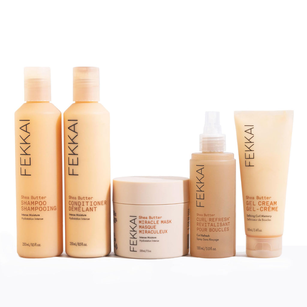 Fekkai Shea Butter Shampoo – 1L | Deep Moisture, Softness & Shine | Frizz Reduction 61% up to 12H | Sulfate-Free, Paraben-Free, Phthalate-Free | Vegan, Cruelty-Free