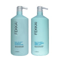 FEKKAI Super Strength+ Protein PowerBond Shampoo & Conditioner Bundle — 1L Each | Sulfate-Free, Paraben-Free, Vegan