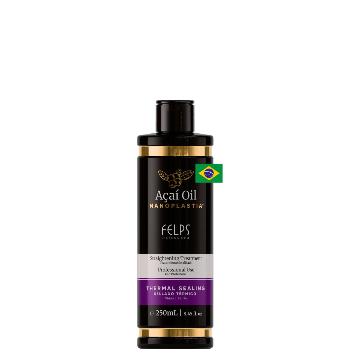 Felps Omega Zero Black Nanoplastia Professional Smoothing Treatment - 250ml/8.45oz