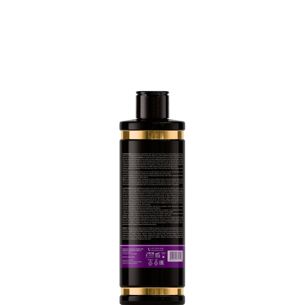 Felps Omega Zero Black Nanoplastia Professional Smoothing Treatment - 250ml/8.45oz