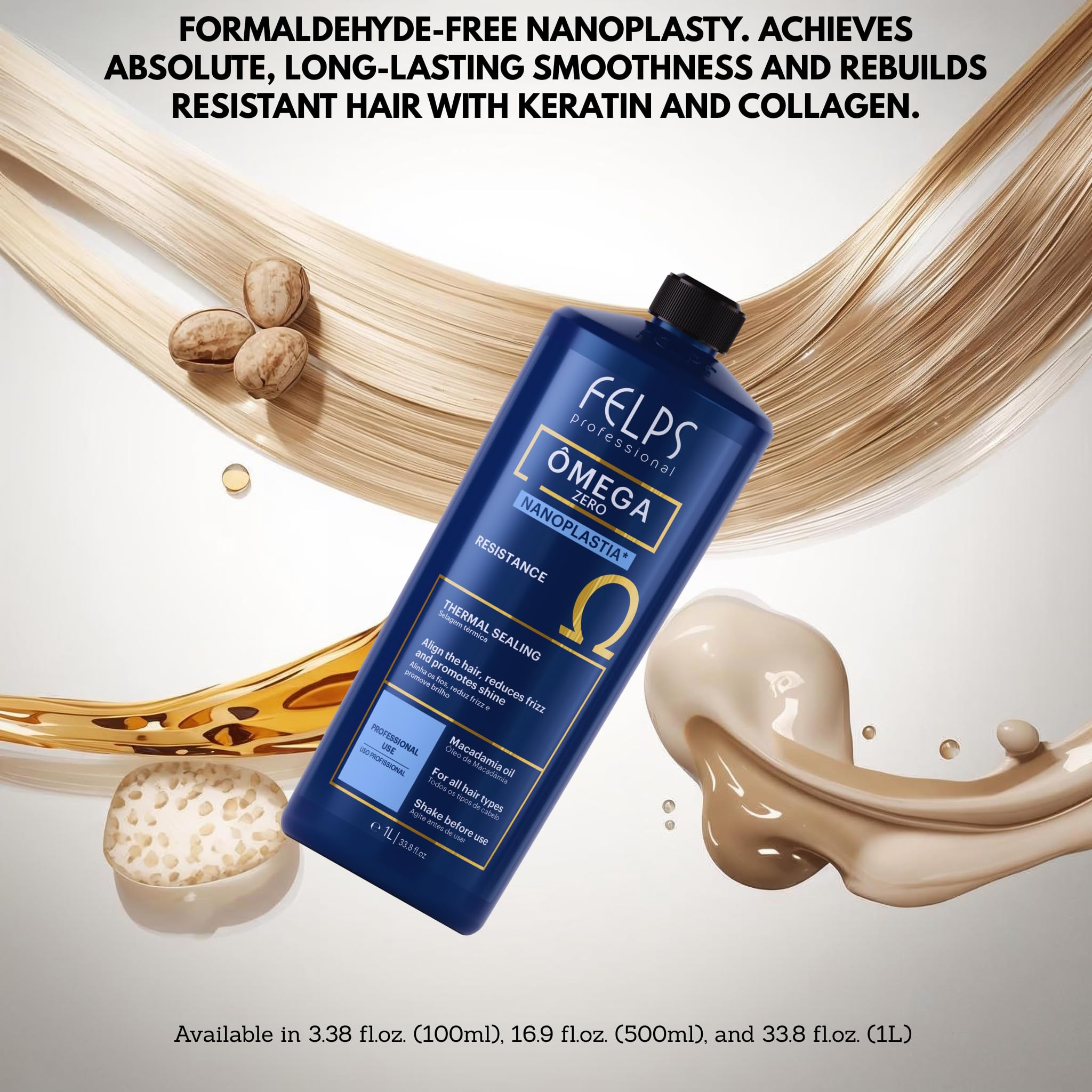 Felps Professional Thermal Sealing Omega Zero Unique Nanoplastia 500ml