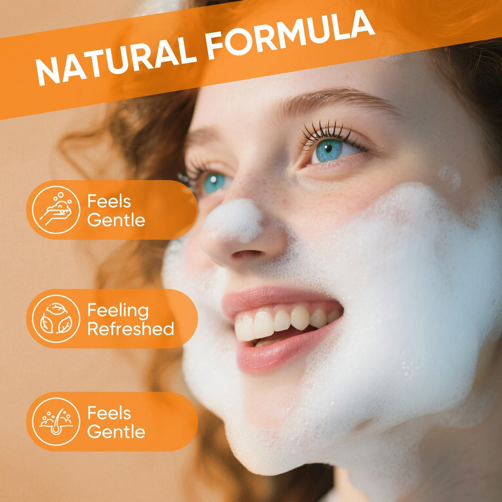 Femani Turmeric Cleansing Set – 50 Pads, Soap Bar & Face Wash with Brush